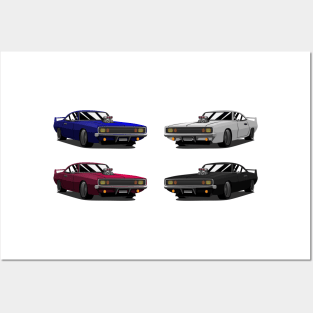 Dodge Charger RT Posters and Art